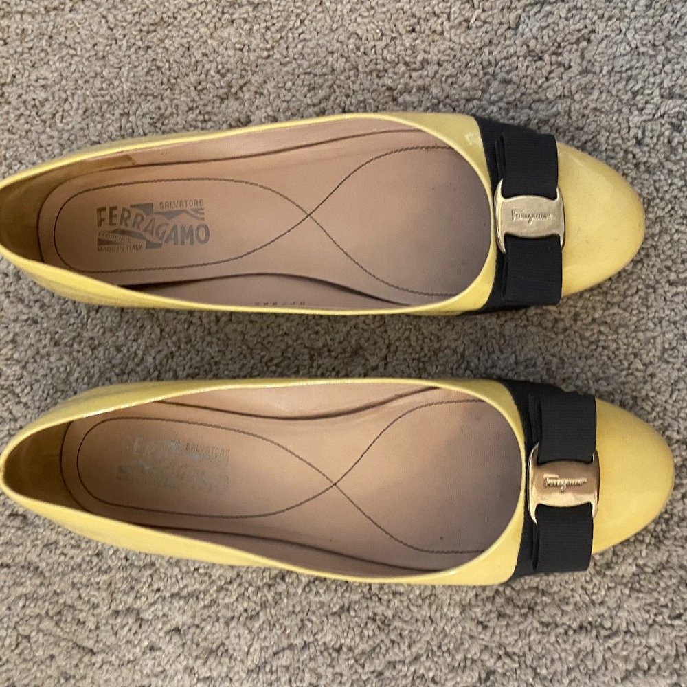 Salvatore Ferragamo Varina Bow Flat